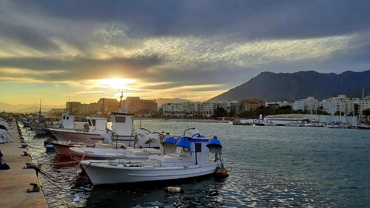 Penthouse Haramara, Romana Playa Marbella Bagian luar foto