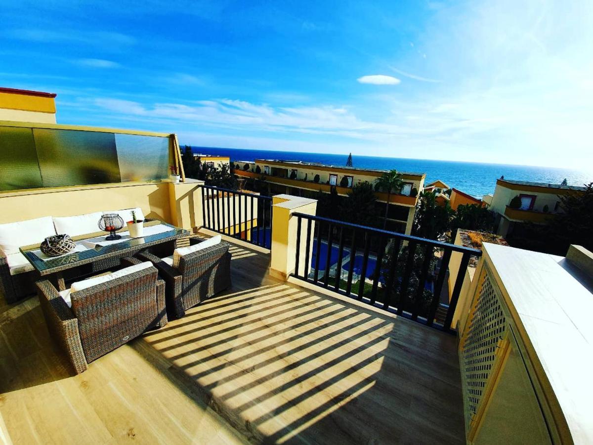 Penthouse Haramara, Romana Playa Marbella Bagian luar foto